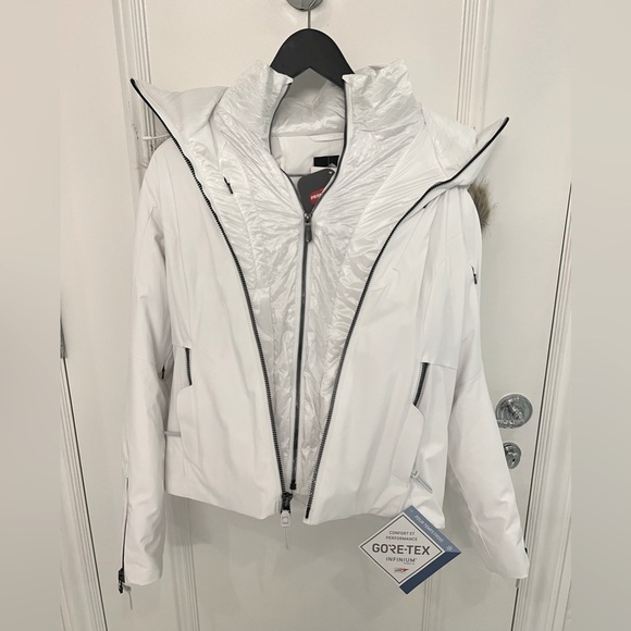 Spider Pinnacle GTX Infinium Jacket NWT White - Picture 4 of 4